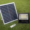 Foco LED solar 40W con placa solar - luz Calida