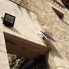 Foco LED solar 40W con placa solar - luz Calida
