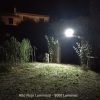 Foco LED solar 100W con placa solar - luz Blanca