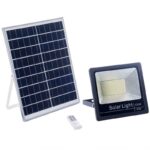 Foco LED solar 120W con placa solar